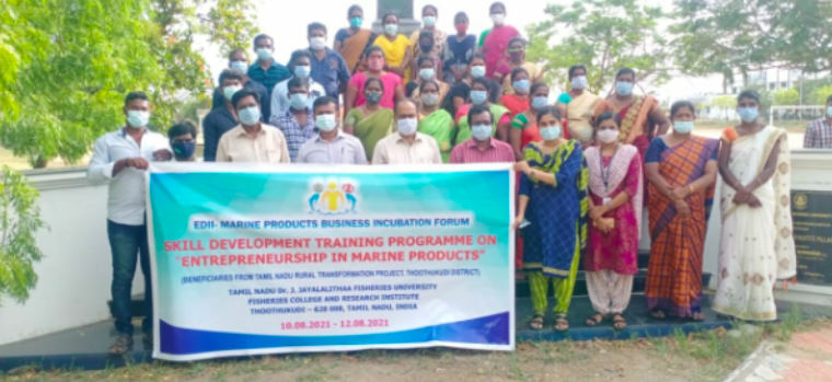 Training Program on Entrepreneurship in Marine Products
